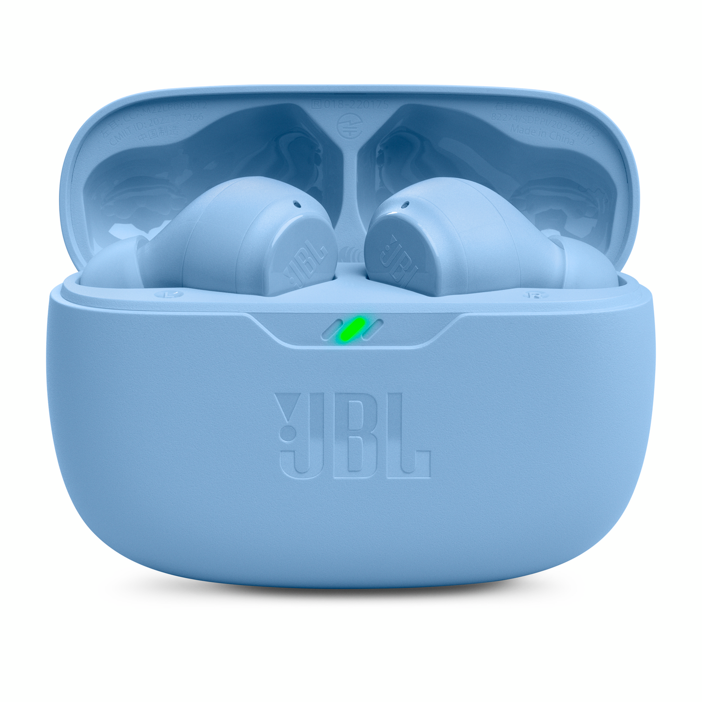JBL Vibe Beam -langattomat nappikuulokkeet, sininen