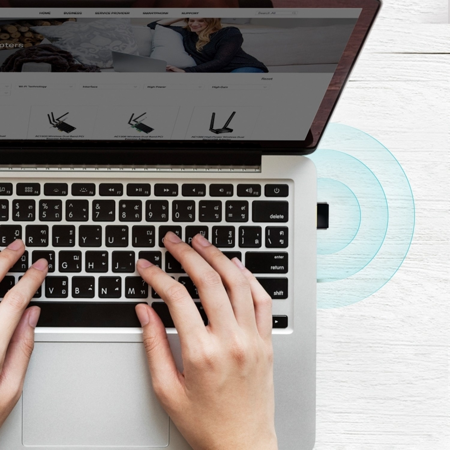 TP-Link T2U Nano WiFi USB -adapteri