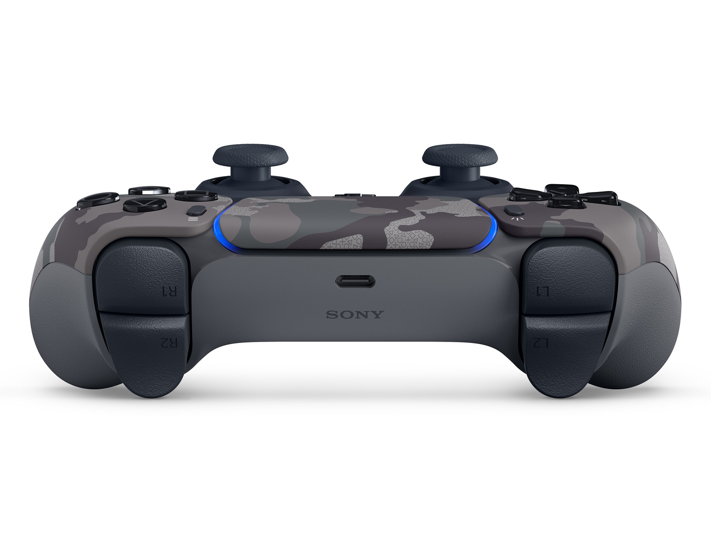 Sony PS5 DualSense Grey Camo -langaton peliohjain