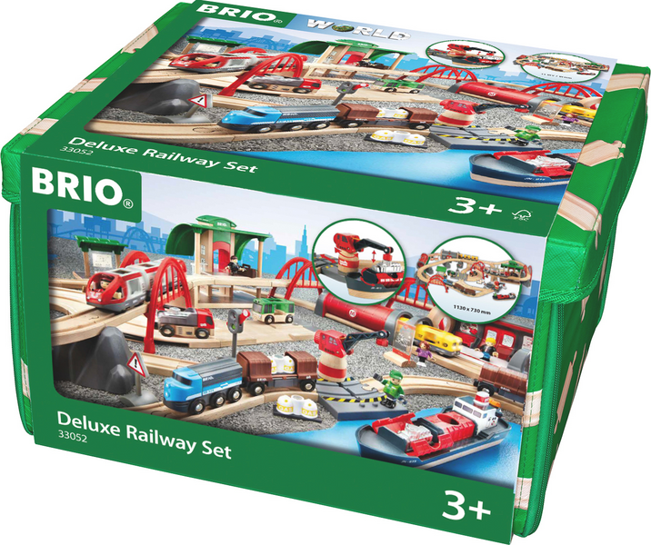 BRIO World 33052 Rail & Road -deluxe ratasetti