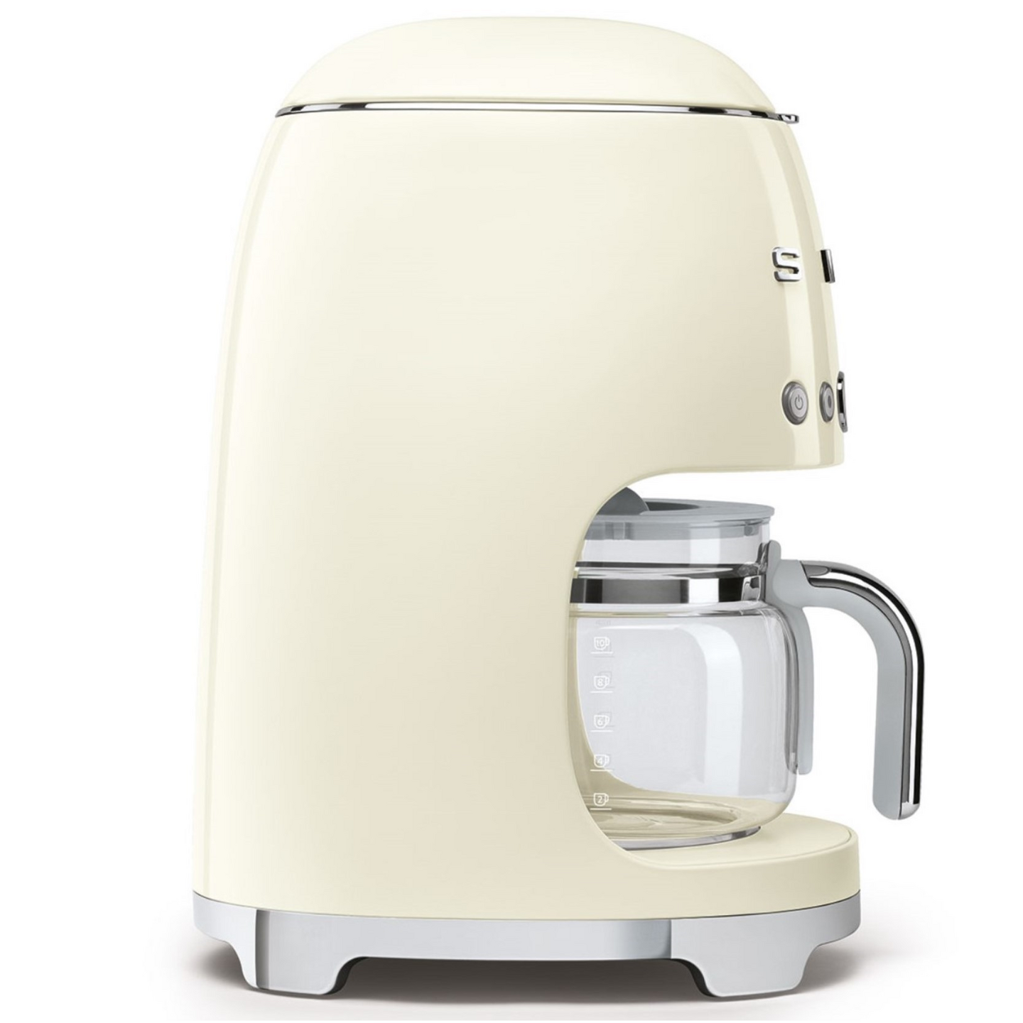 Smeg 50's style DCF02CREU -kahvinkeitin, kermanvalkoinen