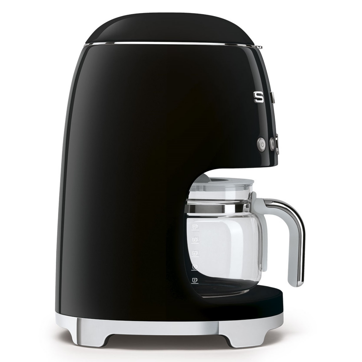 Smeg 50's style DCF02BLEU -kahvinkeitin, musta