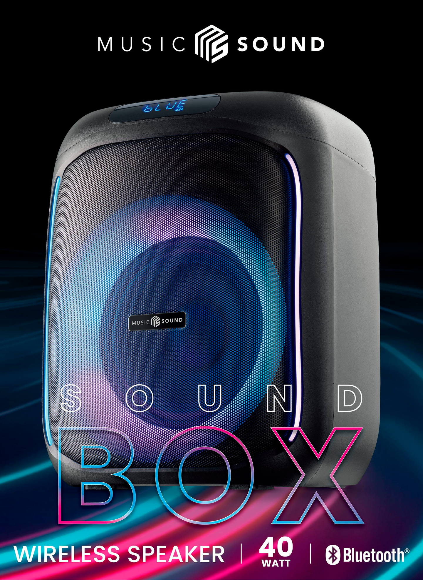 MusicSound Soundbox -Bluetooth-kaiutin
