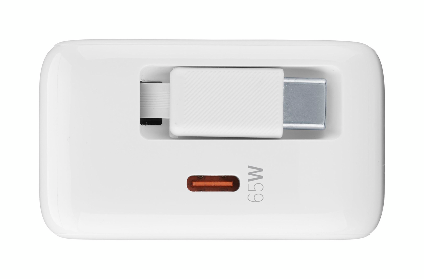 Cellularline 65W -seinälaturi kelautuvalla USB-C-kaapelilla