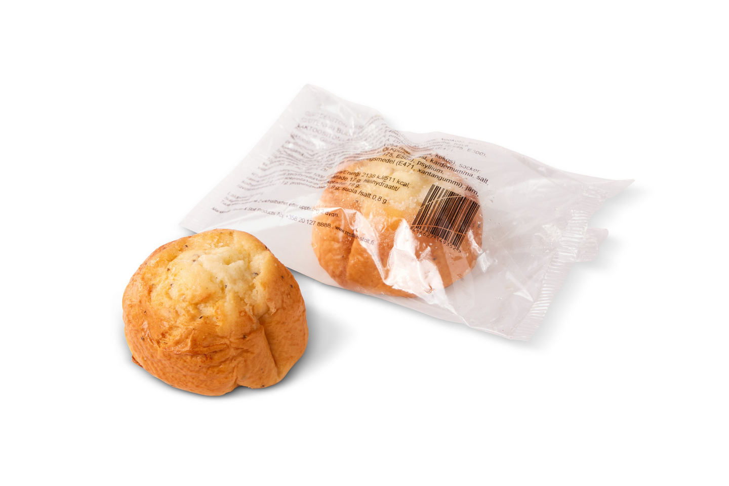 Reuter & Stolt gluteeniton voisilmäpulla 20x80g yksittäispakattu laktoositon kypsä pakaste