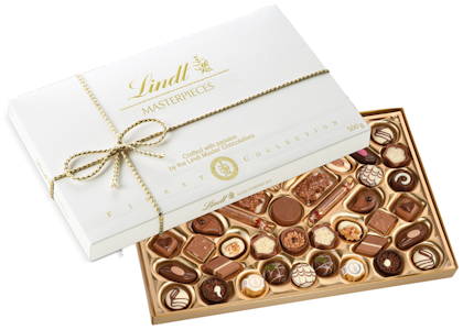 Lindt MASTERPIECES suklaakonvehtirasia 500g