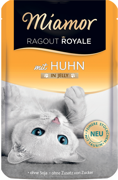 Miamor Ragout Royale kissanruoka 100g kana hyytelössä