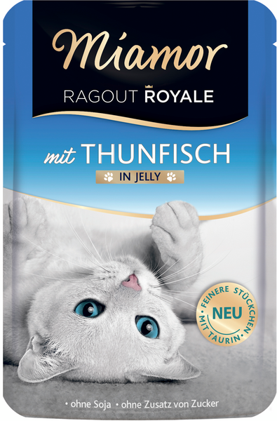 Miamor Ragout Royale kissanruoka 100g tonnikala hyytelössä