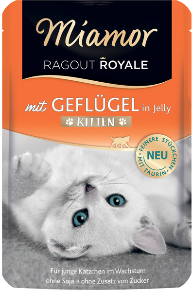 Miamor Ragout Royale kissanpennuille 100g siipikarja
