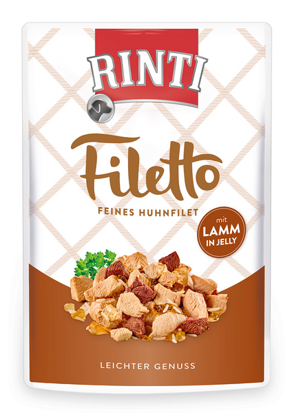 Rinti Filetto kana ja lammas hyytelössä 100g