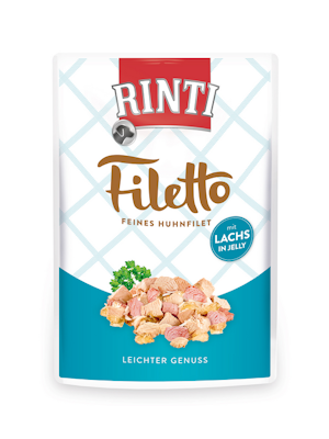 Rinti Filetto kana ja lohi hyytelössä 100g