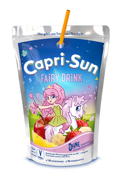 Capri-Sun Fairy Drink 10x0,2l PUOLILAVA