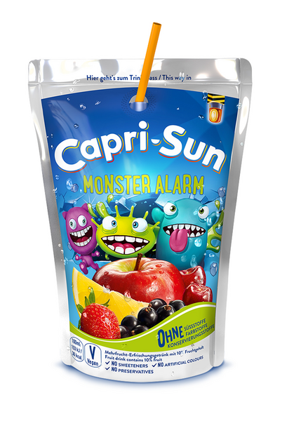 Capri-Sun Monster Alarm 10x0,2l PUOLILAVA