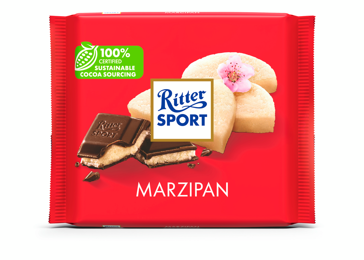 Ritter Sport Marzipan suklaalevy 100g