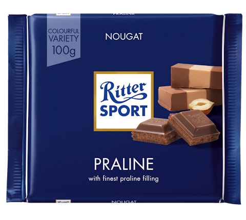 Ritter Sport Praliné suklaalevy 100g
