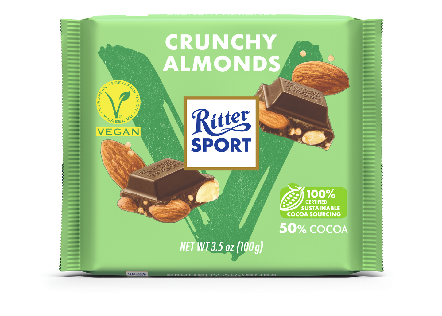 Ritter Sport Vegan Crunchy Almond 100g