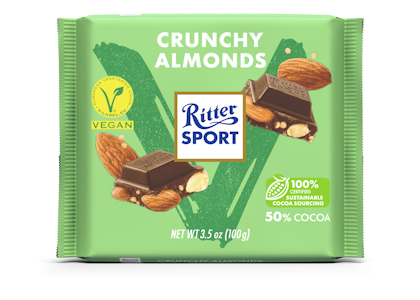 Ritter Sport Vegan Crunchy Almond 100g