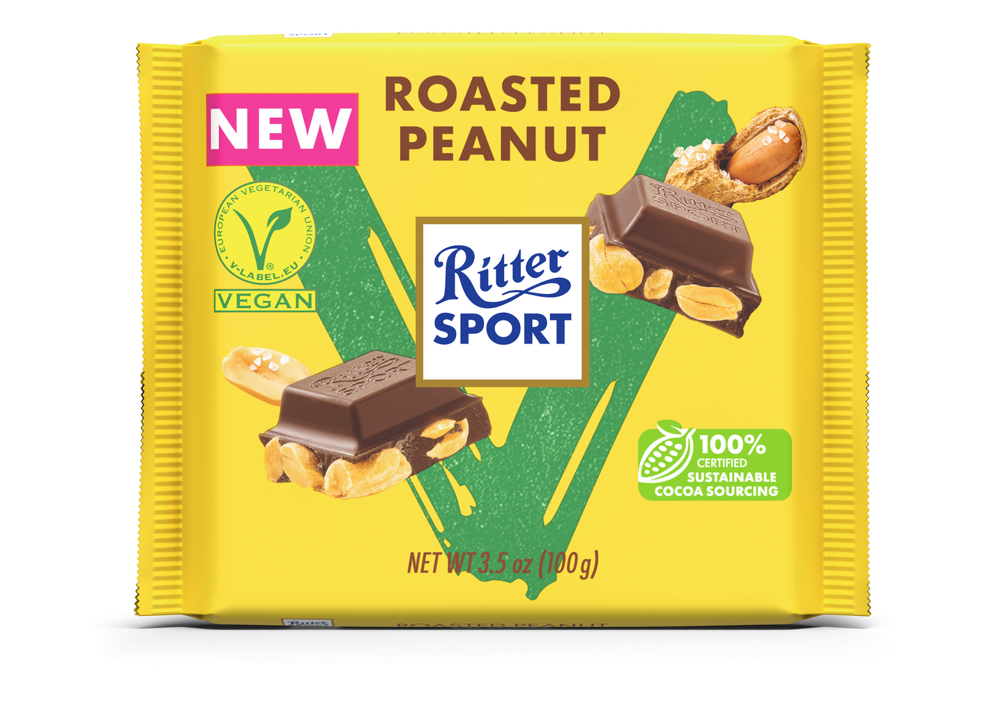 Ritter Sport Vegan Roasted peanut 100g