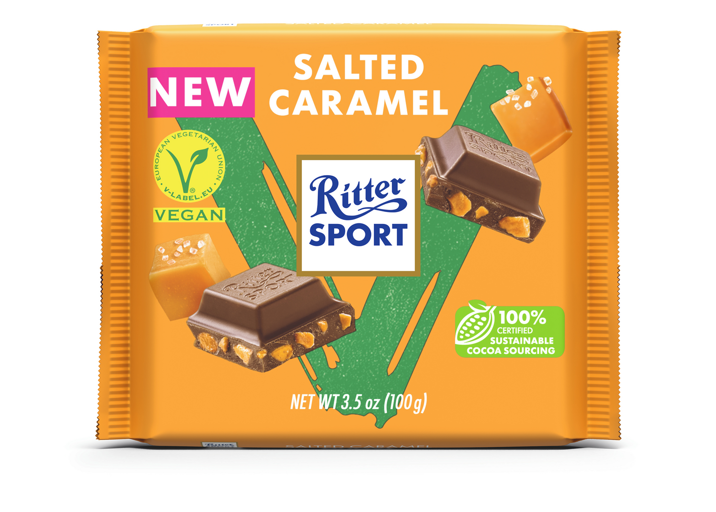 Ritter Sport Vegan 100g Salted Caramel