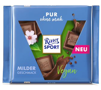 Ritter Sport pur suklaalevy 100g vegaani