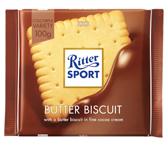 Ritter Sport Butter Biscuit suklaa 100g