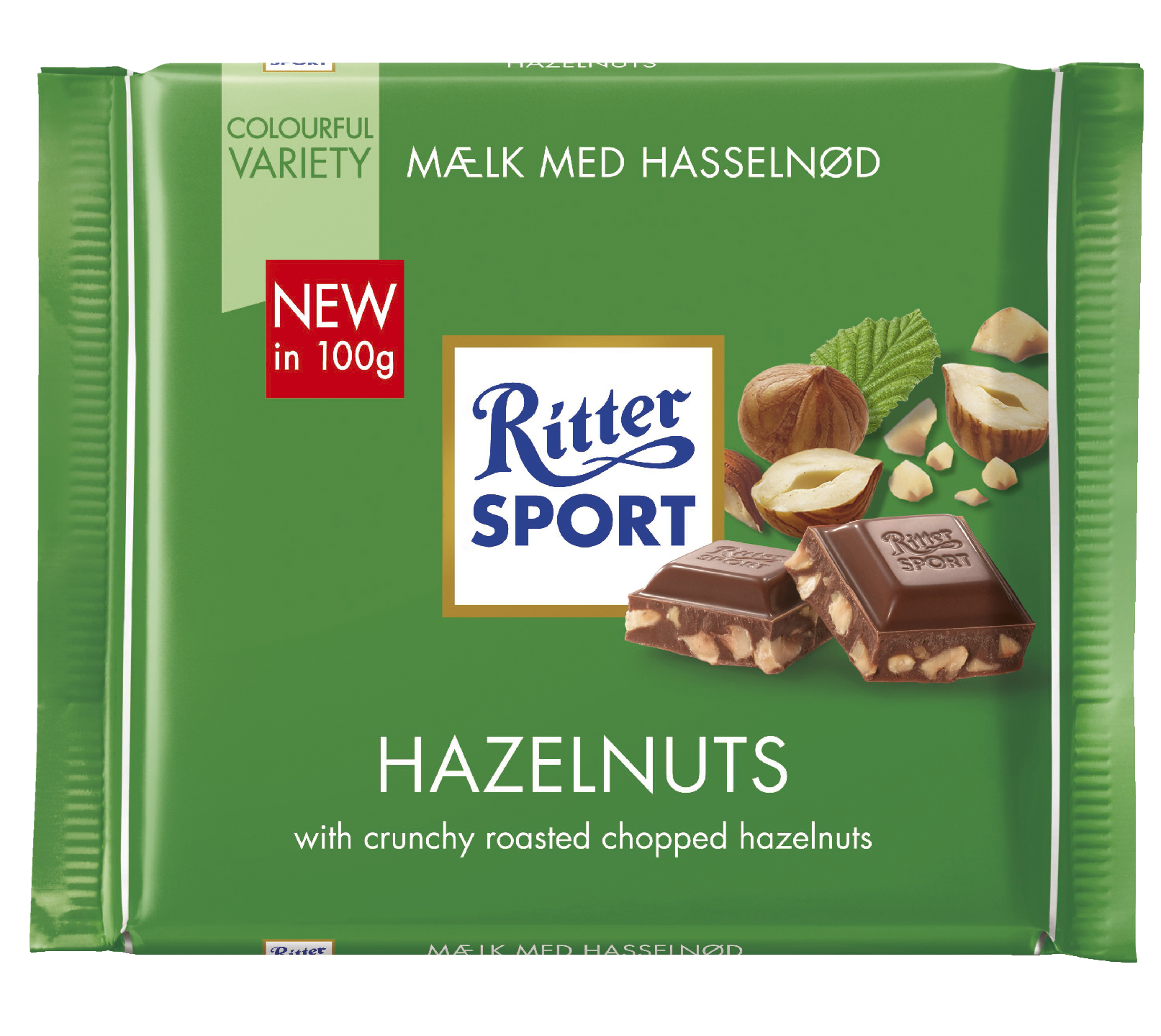 Ritter Sport chocolate 100g hazelnut