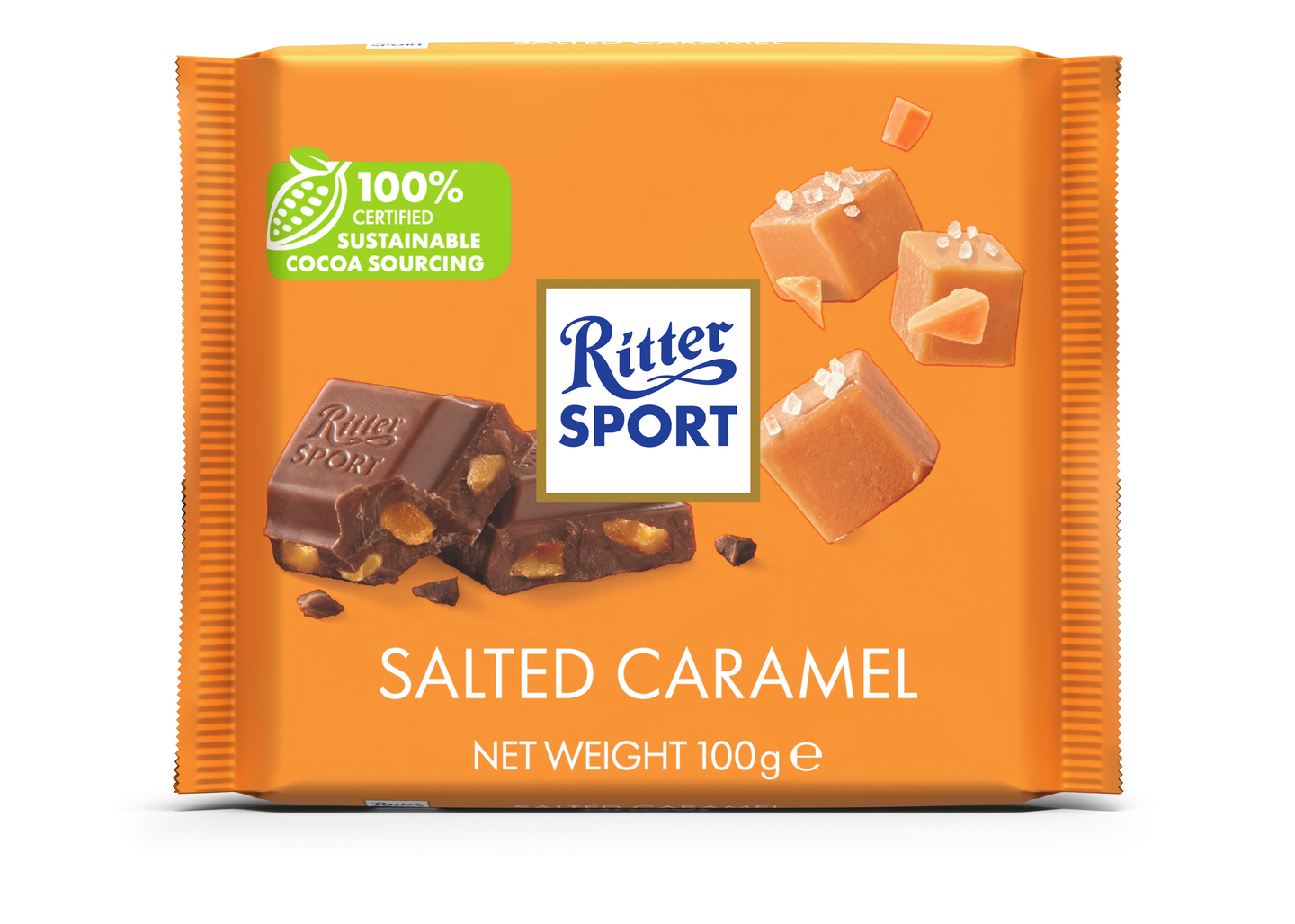 Ritter Sport 100g salted caramel