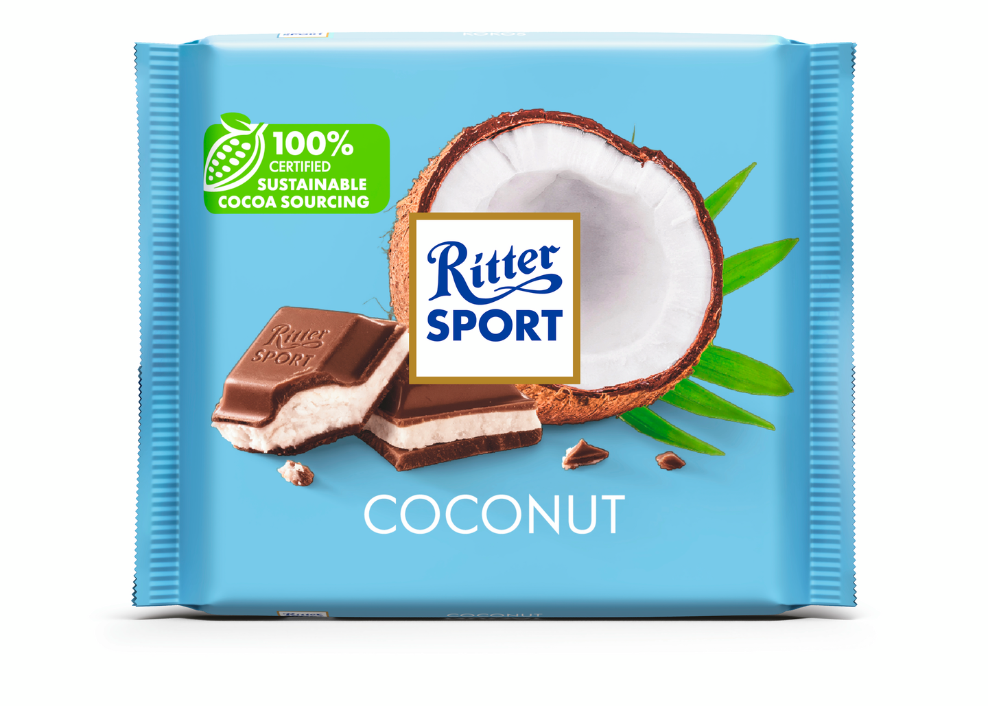 Ritter Sport coconut suklaalevy 100g