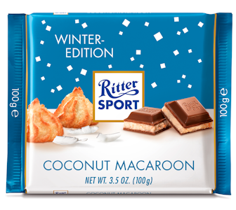 Ritter Sport suklaa 100g coconut macaroon