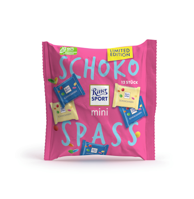 Ritter Sport Schocolinsen suklaapussi 200g llimited edition