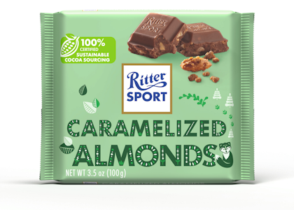 Ritter Sport 100g Caramelized Almonds