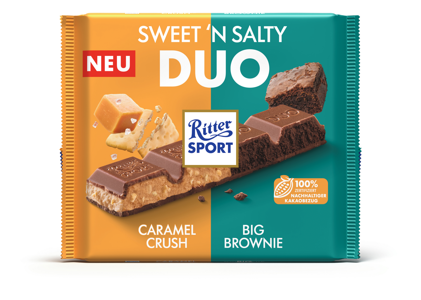 Ritter Sport Sweet & Salty Duo suklaalevy 218g