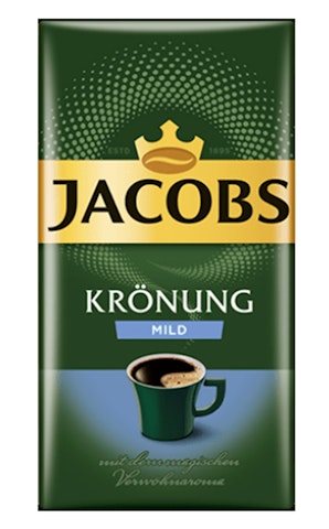 Jacobs Krönung kahvi 500g mild suodatinjauhatus