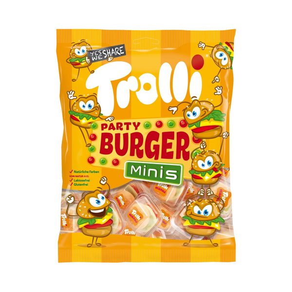 Trolli Mini Burger yks.pakattu makeinen 100g