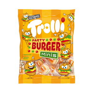 Trolli Mini Burger yks.pakattu makeinen 100g