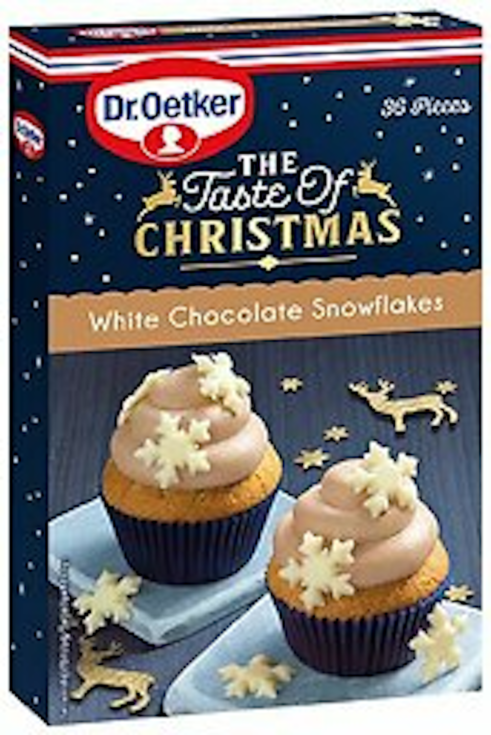 Dr.Oetker The Taste Of Christmas White Chocolate Snowflakes ...