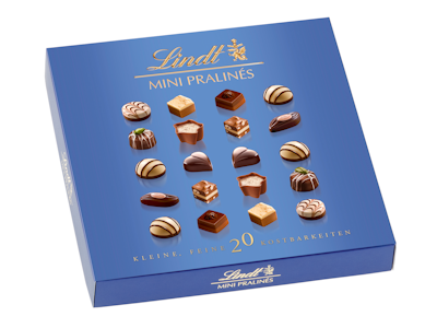 Lindt MINI PRALINÉS suklaakonvehtirasia 100g