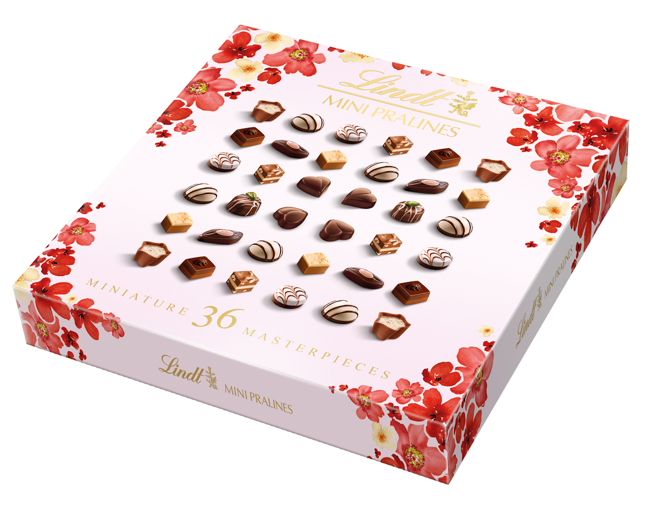 Lindt Mini Pralinés Spring XL valikoima minikonvehteja 180g - HoReCa ...