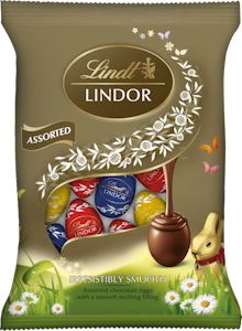 Lindt LINDOR suklaamunat sekoitus pussi 90g