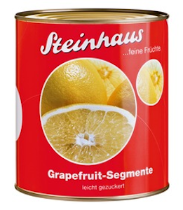 Steinhaus greippilohkot sokeriliemessä 3000g/1600g