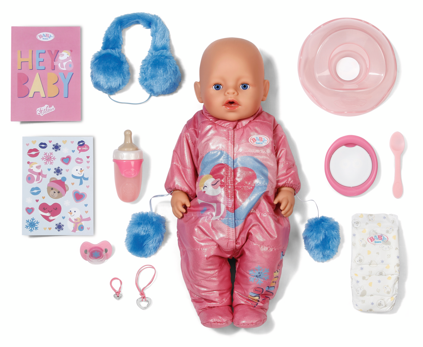 BABY born 43cm Emma nukke Talviasussa