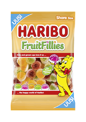 Haribo Fruit Fillies karkkipussi 250g