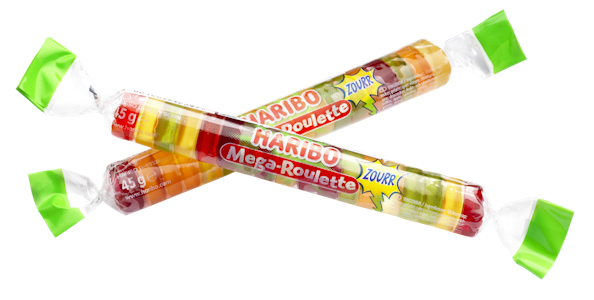 Haribo Mega Roulette Zourr karkkipatukka 45g