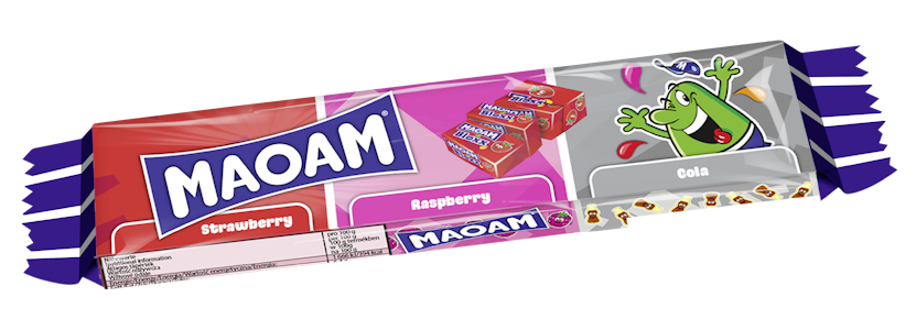 Maoam Bloxx 3-pack 66g hedelmätoffee