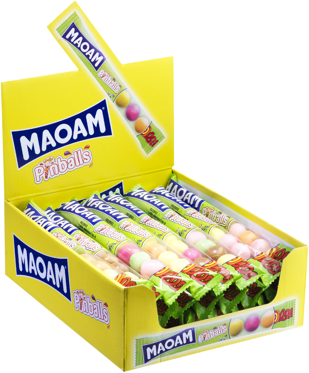 Maoam Pinballs 32g hedelmätoffee 10-pack