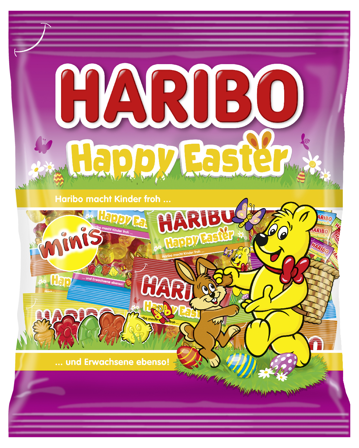 HARIBO Happy Easter viinikumi minipussisekoitus 250g