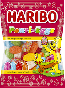 Haribo Pearl-Eggs pääsiäiskarkkipussi 200g