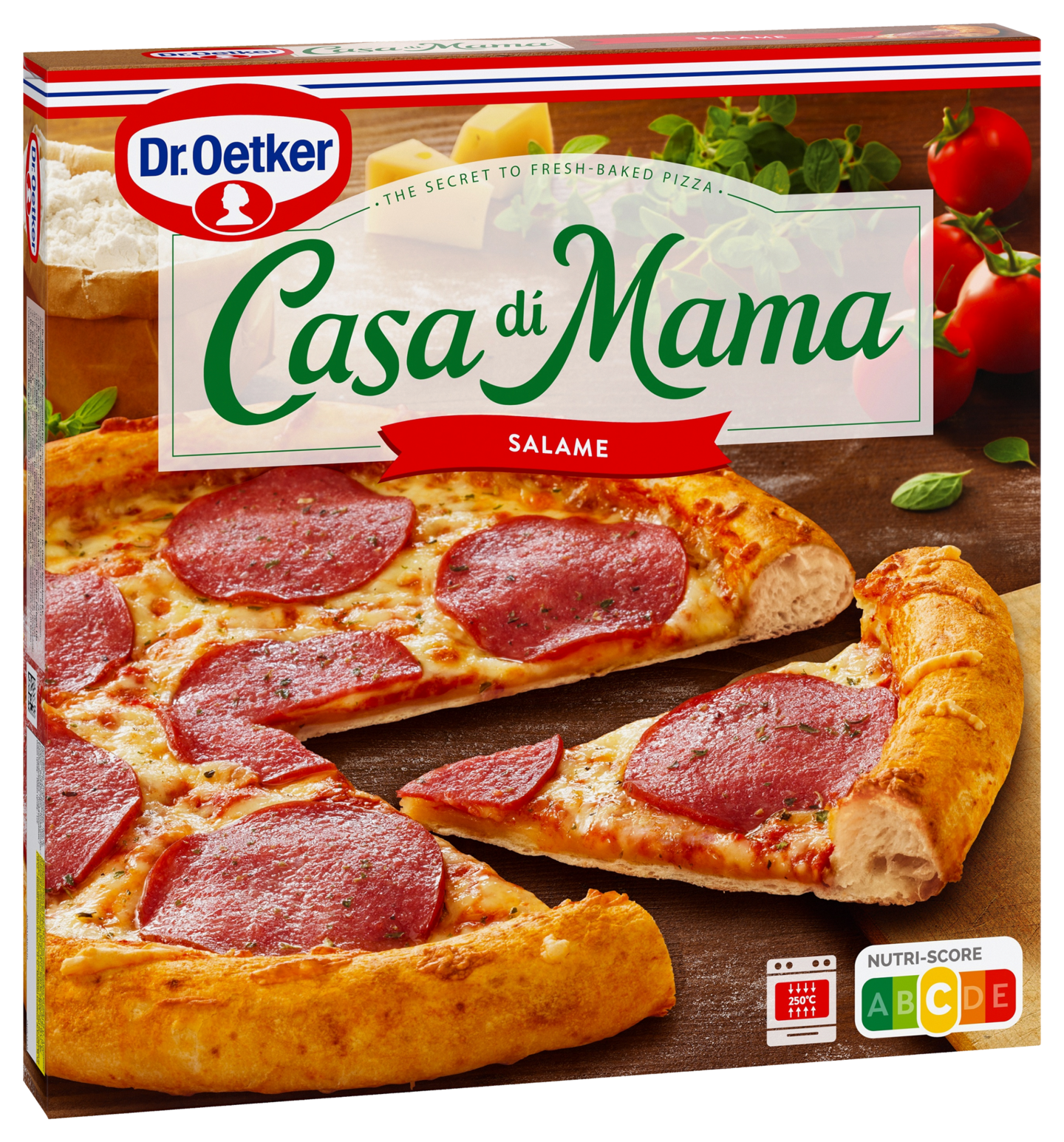 Dr. Oetker Casa di Mama salame pizza 390g pakaste