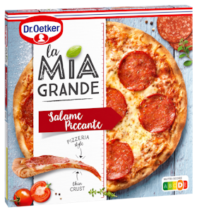 Dr. Oetker La Mia Grande Salame piccante 380g pakaste