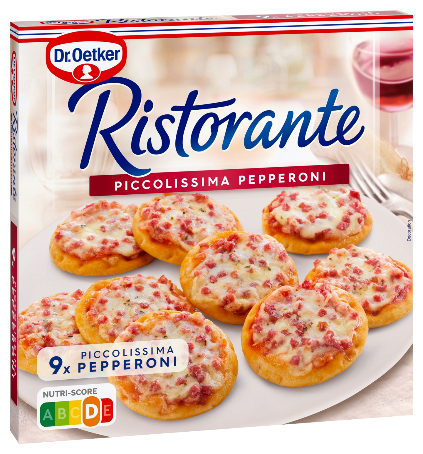 Dr. Oetker Ristorante Piccolissima Pepperoni minipizzat 216g pakaste